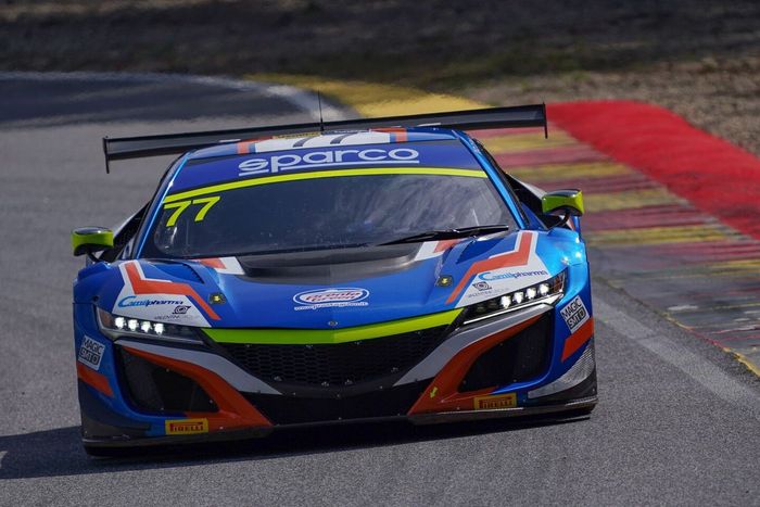 #77 Nova Race, Honda NSX GT3 Evo 22: Luca Magnoni, Diego Di Fabio