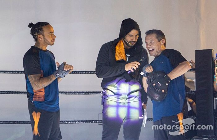 Lewis Hamilton, Mercedes y Julio César Chávez, excampeón mundial de boxeo