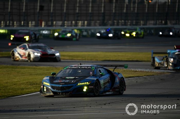 #57 Heinricher Racing w/MSR Curb-Agajanian Acura NSX GT3, GTD: Alvaro Parente, Misha Goikhberg, Trent Hindman, AJ Allmendinger