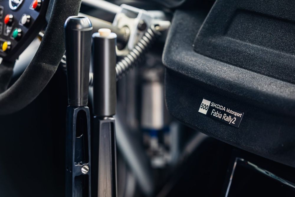 Skoda Fabia RS Rally2 number 500