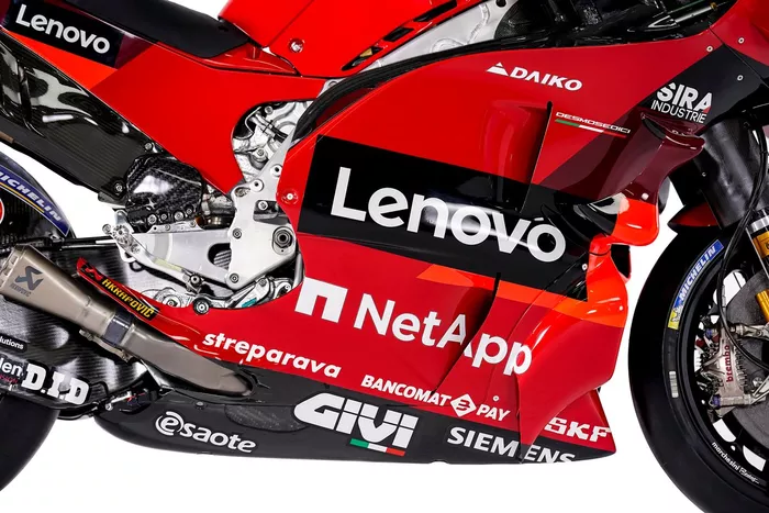 Presentación de la moto Ducati