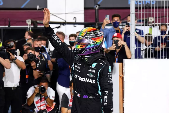 Lewis Hamilton, Mercedes, ganador del GP de Qatar