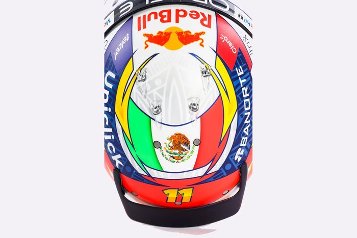 Casco de Sergio Pérez, Red Bull Racing