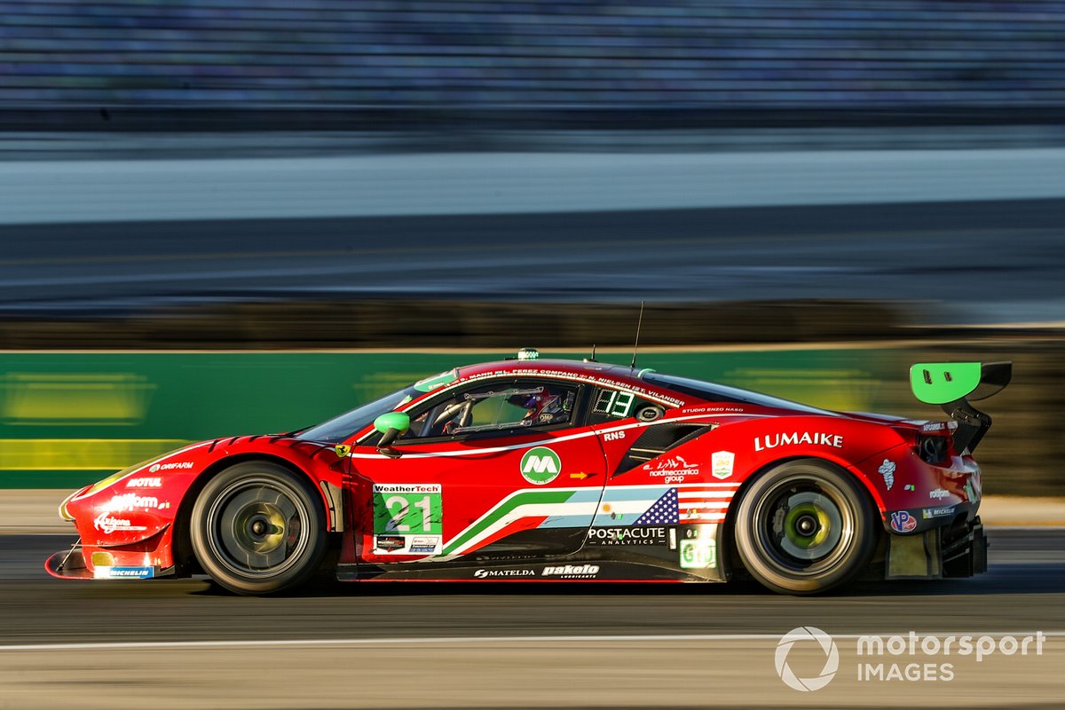 # 21 AF Corse Ferrari 488 GT3: Simon Mann, Luis Perez Companc, Nicklas Nielsen, Toni Vilander