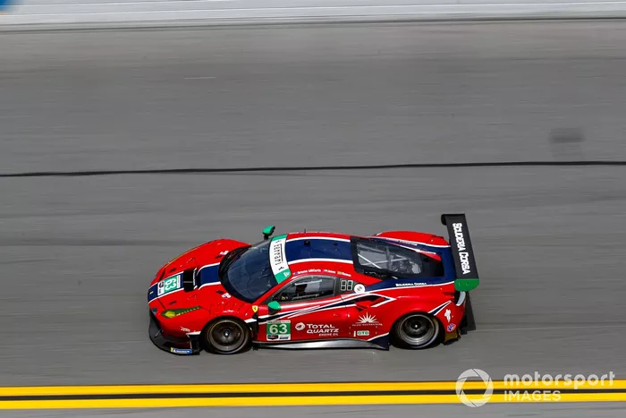 #63 Scuderia Corsa Ferrari 488 GT3, GTD: Ryan Briscoe, Marcos Gomes, Ed Jones, Bret Curtis