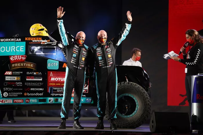 #347 Maxxis Dakar Team Powered By Eurol Jefferies Dakar Rally: Tim Coronel, Tom Coronel