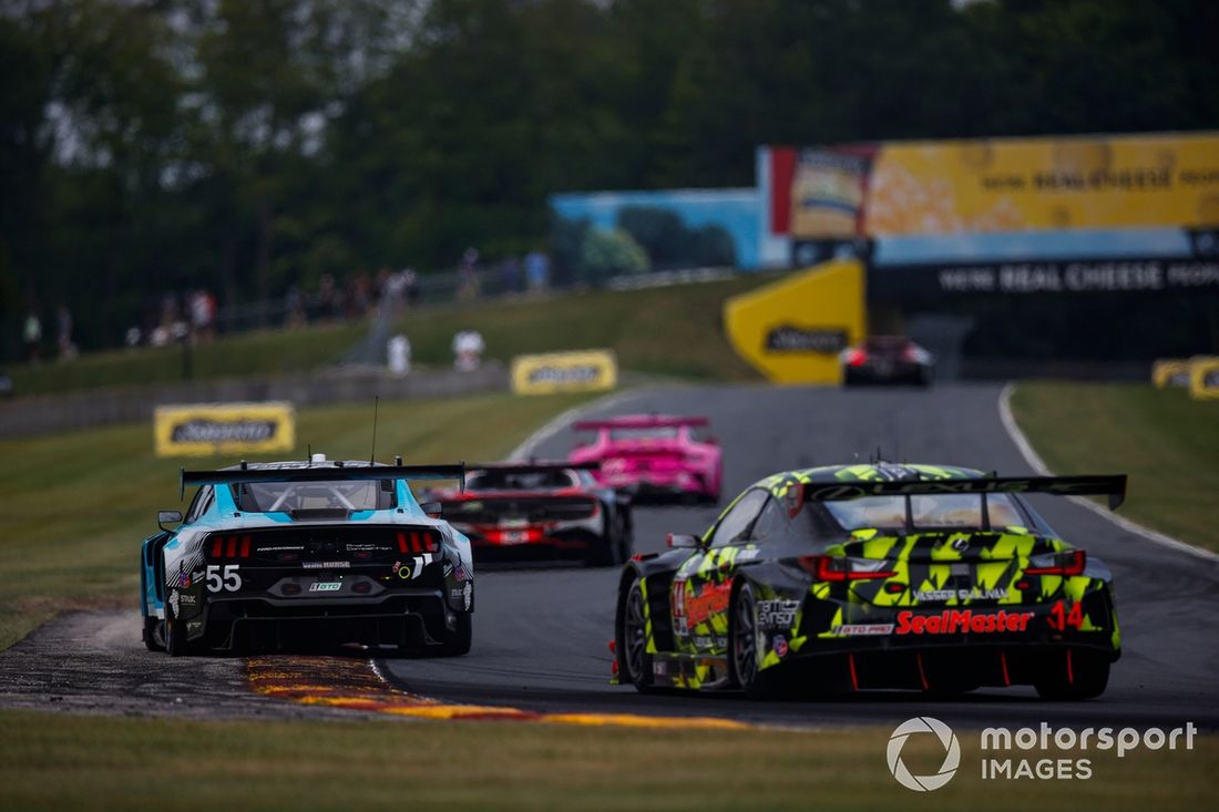 #55 Proton Competition Ford Mustang GT3: Giammarco Levorato, Corey Lewis