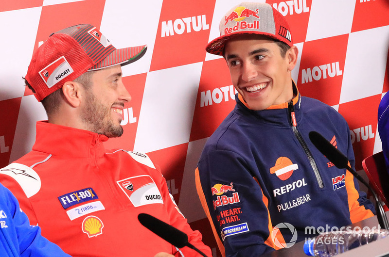 Андреа Довіціозо, Ducati Team, Марк Маркес, Repsol Honda Team