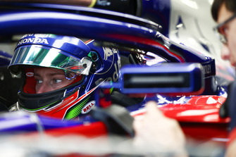 Brendon Hartley, Toro Rosso STR13, in de cockpit