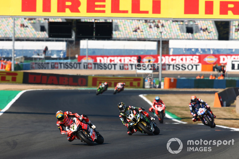 Chaz Davies et Jonathan Rea
