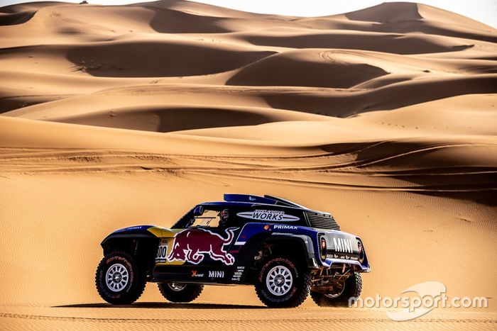 Carlos Sainz, Lucas Cruz, MINI John Cooper Works Buggy, X-raid MINI JCW Team