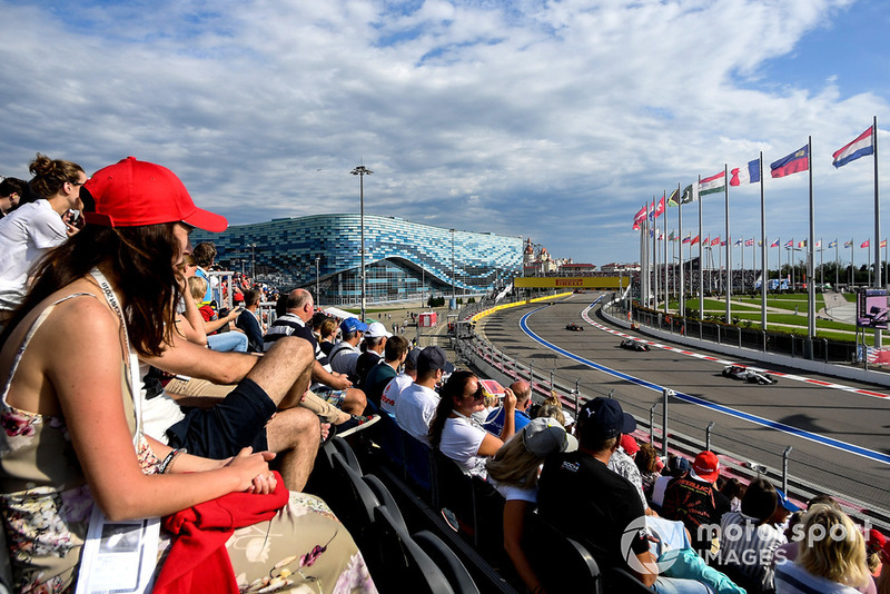 Az Orosz Nagydíj rajongói Szocsiból - F1 2018
