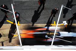 Серхио Перес, Sahara Force India F1 VJM09 в гараже
