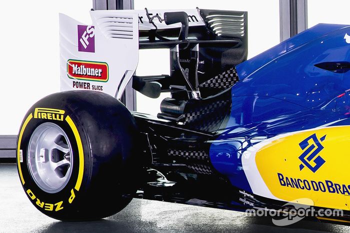 Detalle del Sauber C35