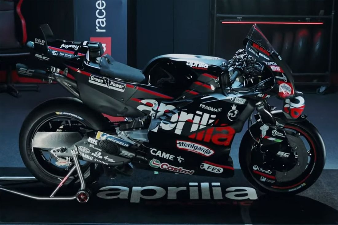 Barwy Aprilia Racing