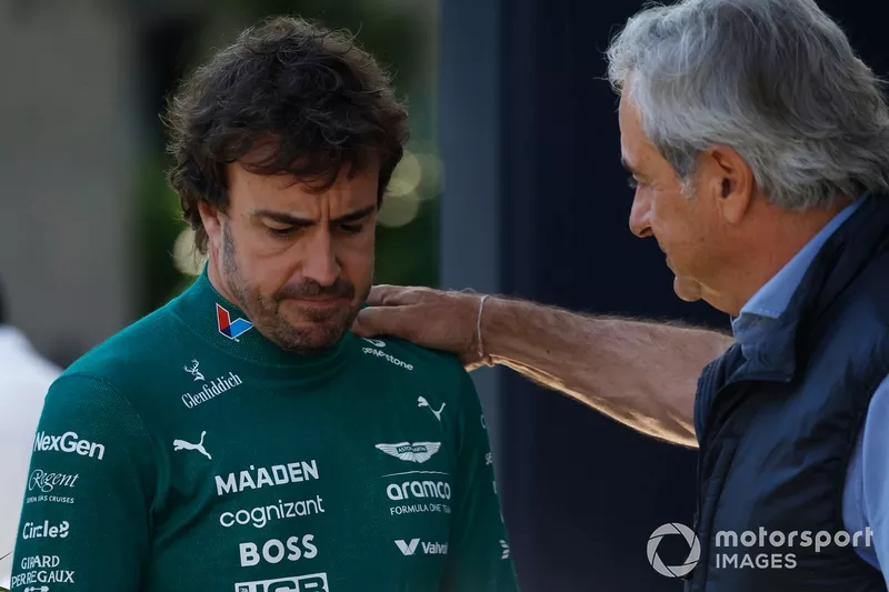 Fernando Alonso, Aston Martin Racing, Carlos Sainz Sr.
