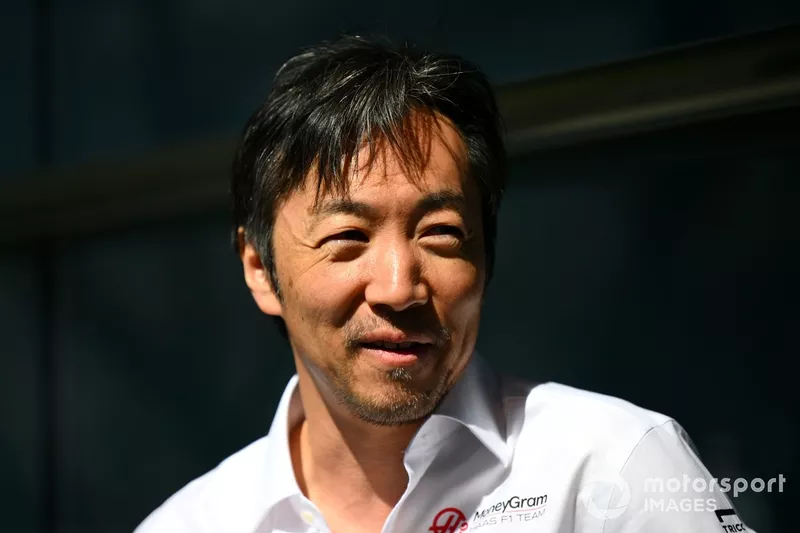 Ayao Komatsu, directeur de l'équipe Haas F1 