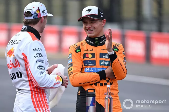 Lando Norris, McLaren, Max Verstappen, Red Bull Racing