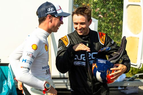 Martijn Wydaeghe, Hyundai World Rally Team con Corey Funk