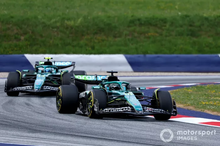 Lance Stroll, Aston Martin Racing, Fernando Alonso, Aston Martin Racing