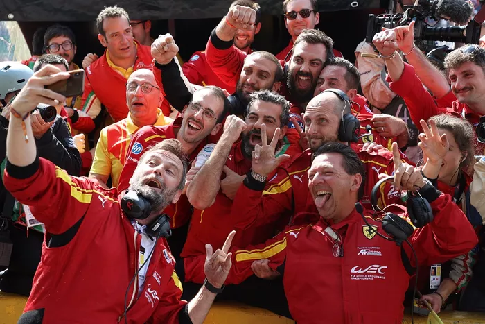 AF Corse celebrations
