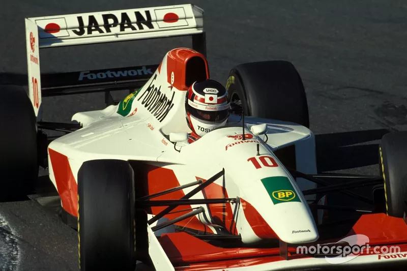  Aguri Suzuki, Footwork FA14 Mugen-Honda