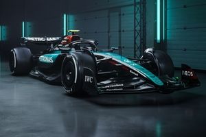 Decoración especial del Mercedes para el GP de Singapur