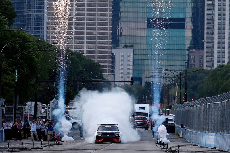 ABB NASCAR EV Prototype unveil