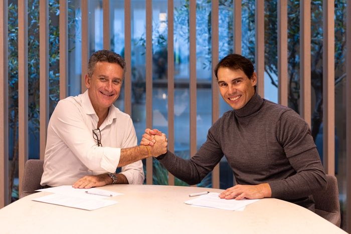 Rafa Nadal, Team Nadal y Alejandro Agag, Presidente E1