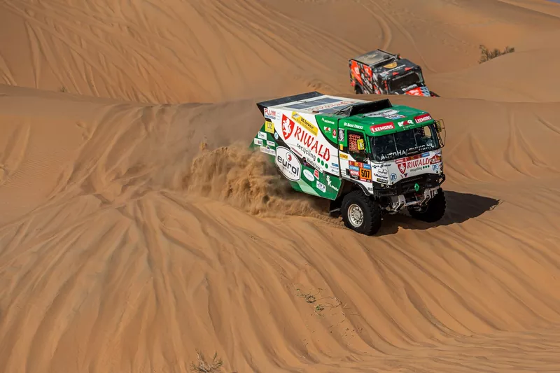 #507 Riwald Dakar Team: Pascal de Baar, Stefan Slootjes, Marcin Kruger
