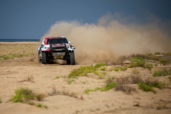 #200 Toyota Gazoo Racing Toyota: Nasser Al-Attiyah, Mathieu Baumel