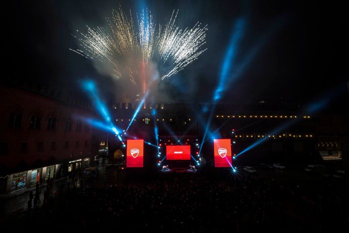 Celebración del año 2022 del Ducati Team