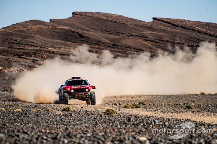 #301 X-Raid Team Mini JCW Team: Stéphane Peterhansel, Andrea Peterhansel