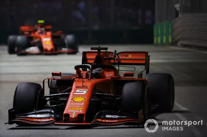 GP de Singapura: Sebastian Vettel, Ferrari
