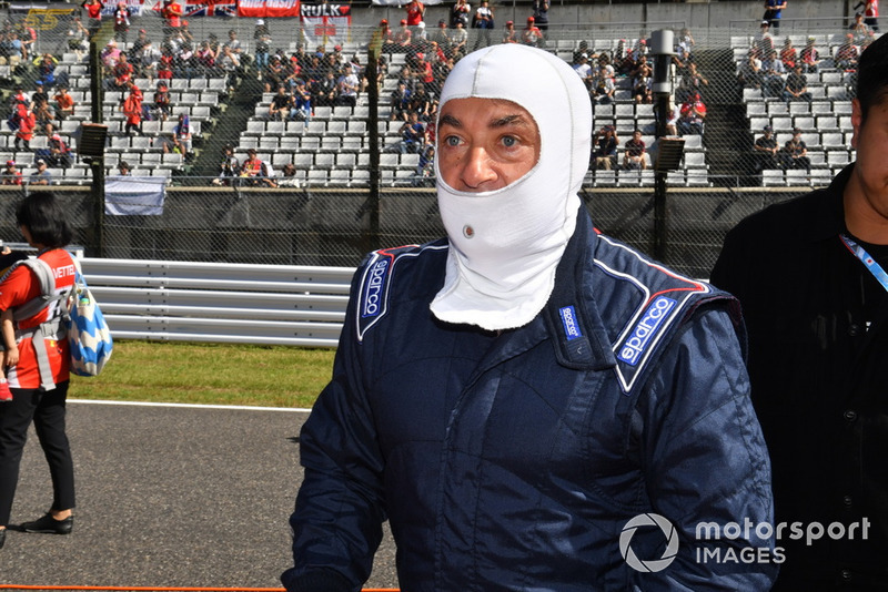 Jean Alesi at Legends F1 30th Anniversary Lap Demonstration