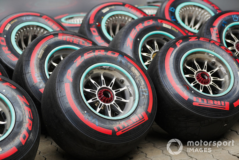 Mercedes supply of Supersoft tyres