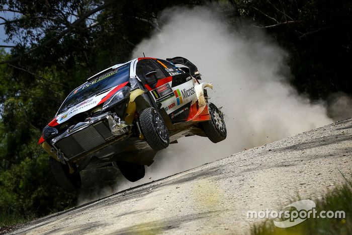 Ott Tanak, Martin Järveoja, Toyota Yaris WRC, Toyota Gazoo Racing