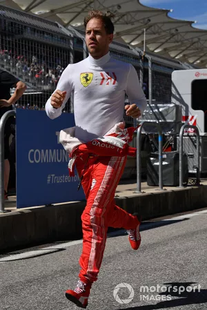 Sebastian Vettel, Ferrari corre