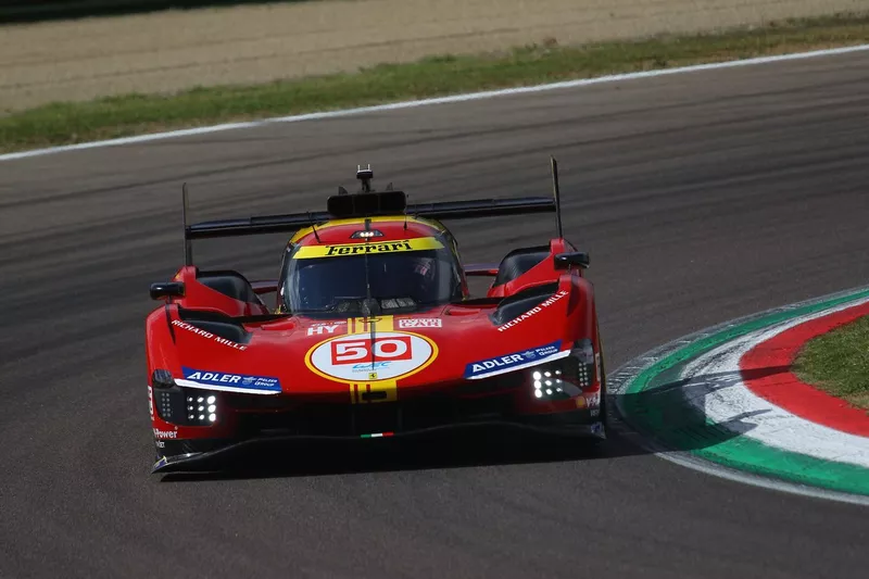 #50 Ferrari AF Corse Ferrari 499P: Antonio Fuoco, Miguel Molina, Nicklas Nielsen
