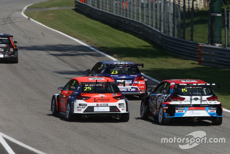 Peter Terting, Autodis Racing by Piro Sports Hyundai i30 N TCR, Mikel Azcona, PCR Sport Cupra TCR