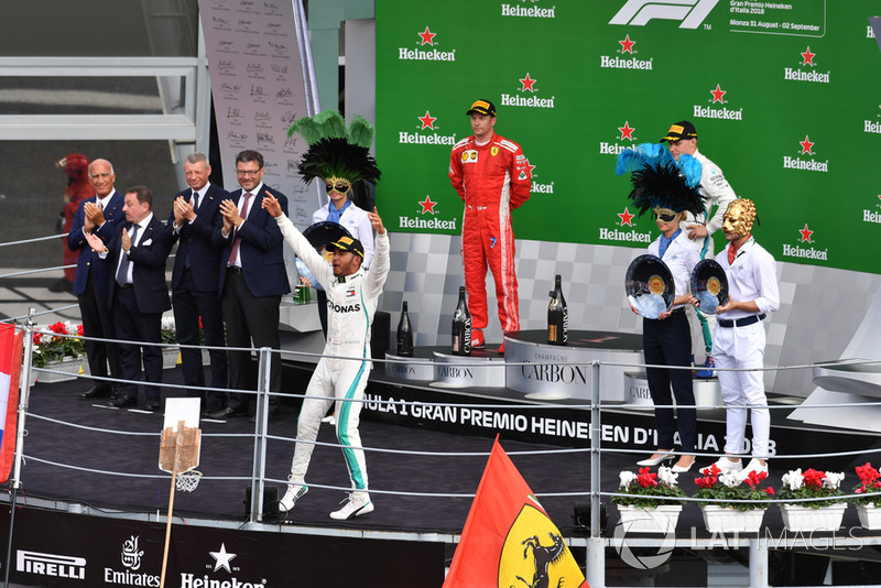 Lewis Hamilton győzelme az Olasz Nagydíjon