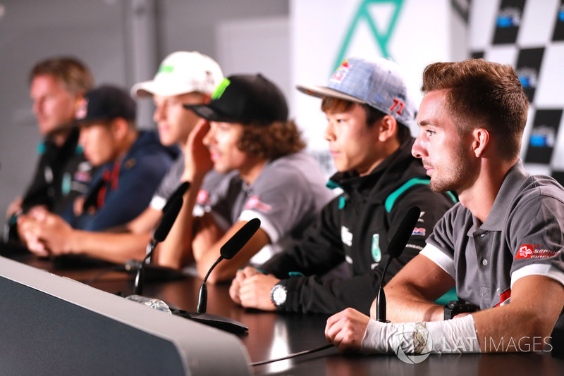 Petronas Yamaha Sepang Racing press conference