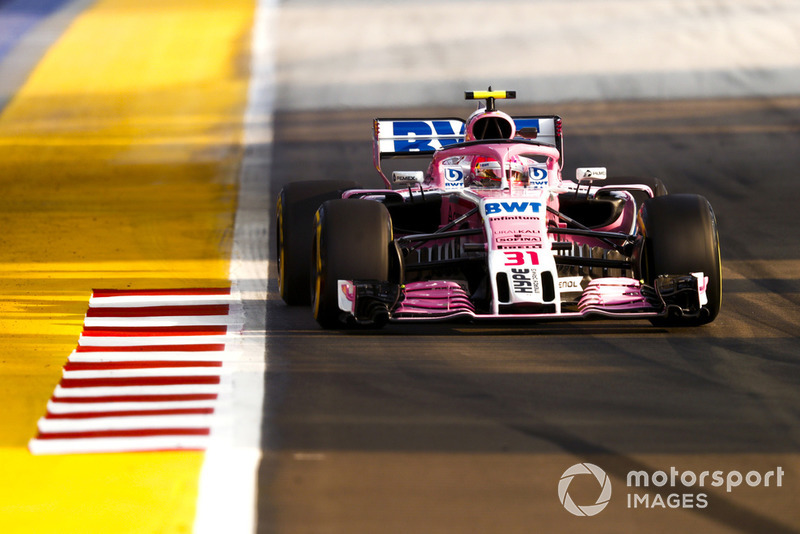 13. Esteban Ocon, Racing Point Force India VJM11