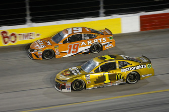 Daniel Suarez, Joe Gibbs Racing, Toyota Camry ARRIS and Jamie McMurray, Chip Ganassi Racing, Chevrolet Camaro McDonald's 50 Years of Big Mac