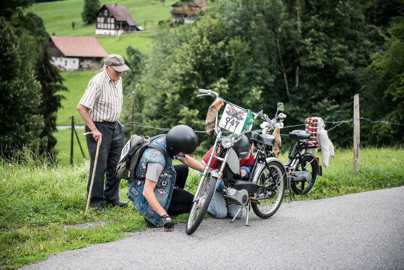 Teilnehmer am Alpenbrevet