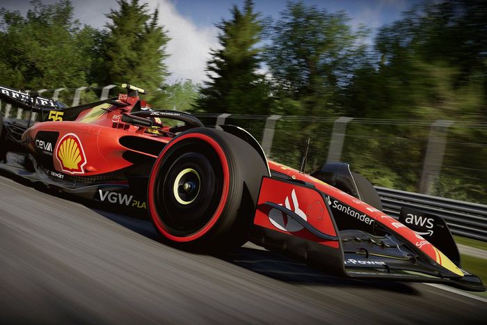 Distintivos de Ferrari para el Gran Premio de Italia