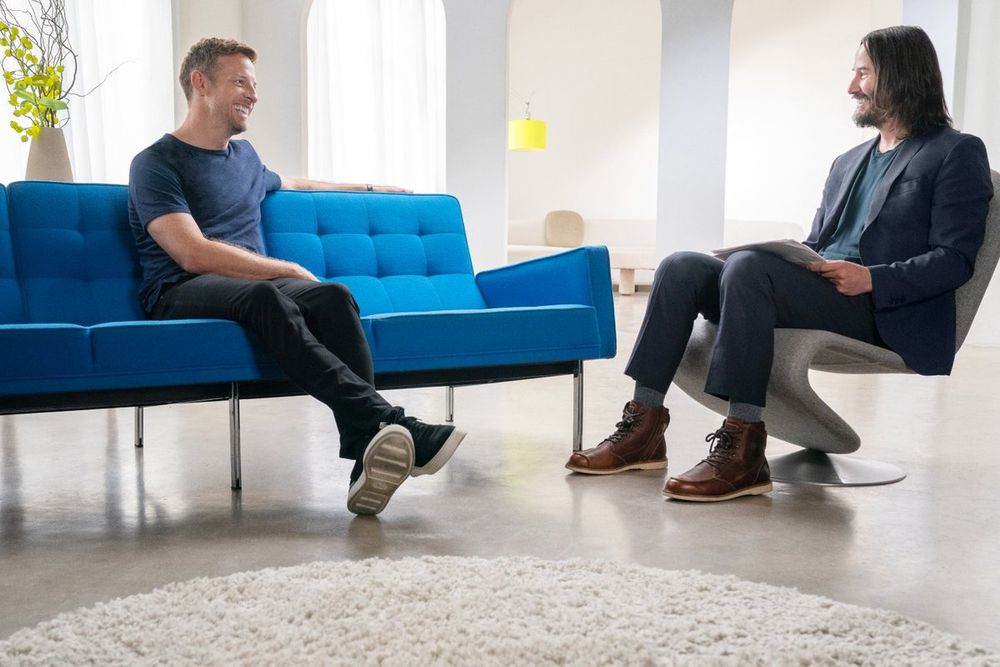 Keanu Reeves, Jenson Button