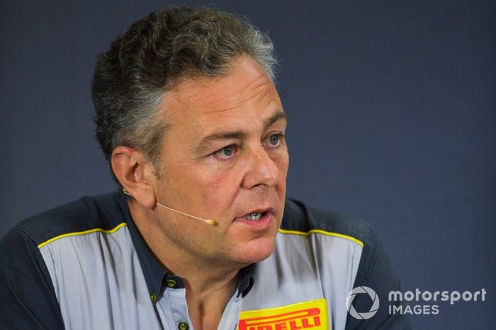 Mario Isola, Racing Manager, Pirelli Motorsport en la conferencia de prensa sobre los nuevos neumáticos de F2 