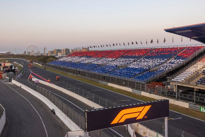 Las gradas de Zandvoort para el GP de Países Bajos