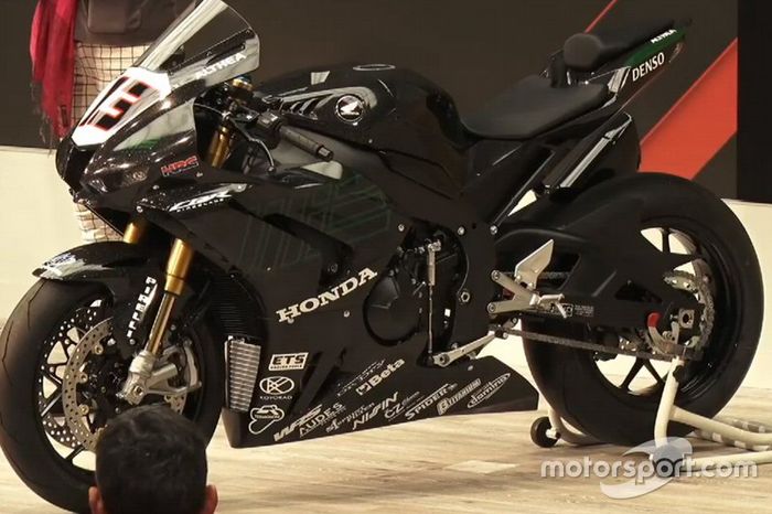 La moto del Althea Racing Team